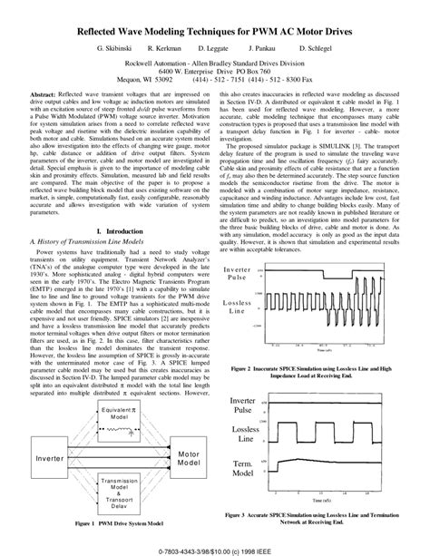 reflected waves ac motor